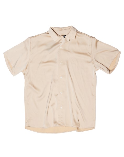 Caramel Classic Silk Shirt