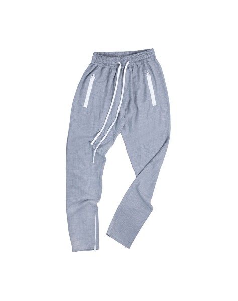 Zippers Gray Pants